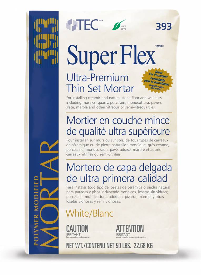 SUPER FLEX ULTRA-PREMIUM THIN SET MORTAR